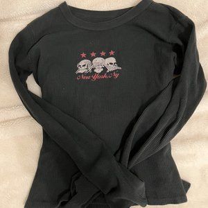 Brandy Melville "New York City" Graphic Long Sleeve